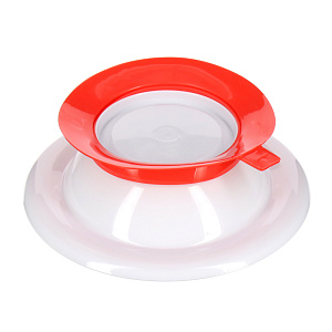 Тарелка на присоске Весёлые животные Lubby, от 6 месяцев 000000000001135479