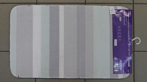 КОВРИК для ванной из микрофибры STRIPESLightblue 6128076 000000000001187982