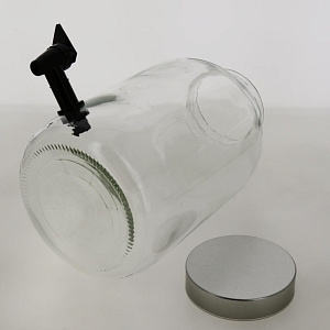 Банка для напитков 5л RENGA с краном и подставкой стекло 000000000001203281