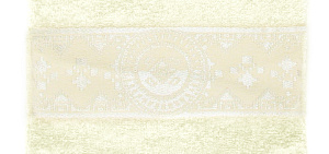 Полотенце для рук DE'NASTIA Талисман 40х60см молочный 100%Хлопок пл.451гр/м2 D000100 000000000001177454