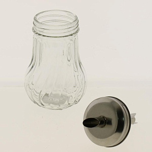 Сахарница с дозатором стекл, мет. R010335/1 000000000001185619