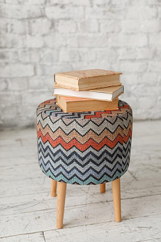 Пуф 35х35х42см DREAMBAG Лекко турмалин велюр 000000000001211383