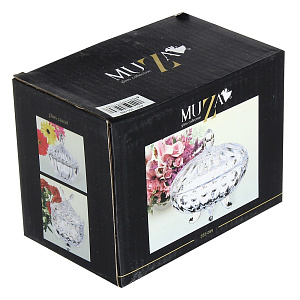 Конфетница Муза, 12 см, стекло 000000000001151591