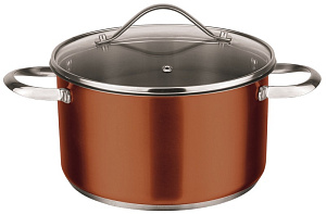 Кастрюля 6л 24х13,5см ESPRADO Guarda c крышкой нержавеющая сталь 000000000001145847