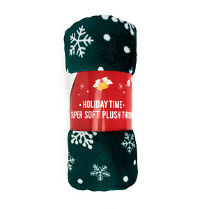 Плед 150х200см Снежинки полиэстер 000000000001220193