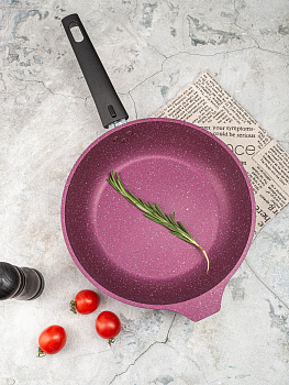 Сковорода 24см KUKMARA Trendy style mystery съемная ручка алюминий 000000000001204178