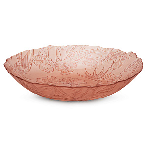 Блюдо сервировочное 30см GLASSCOM Rose стекло 000000000001219162