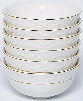 Салатник 600мл 150мм BALSFORD НЕЖНОСТЬ фарфор 000000000001207528