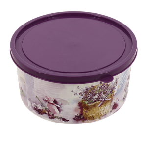КОРОБКА КРУГЛАЯ 1.9л ЛАВАНДА для хранения 4351708 000000000001198989