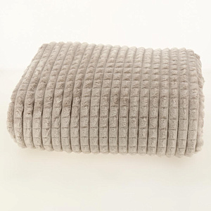 Плед евро Велсофт жаккард, полиэстер 100%, артикул ПлВЖЧ-220 000000000001200932