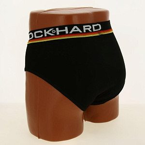 Трусы мужские слипы Rockhard BRIEFS M черный 95%хлопок 5%эластан 000000000001190395