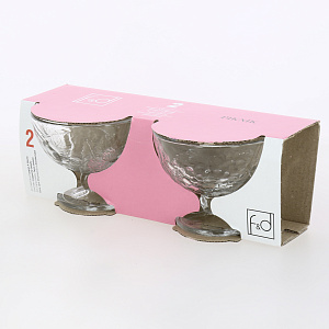 PIKNIK Набор креманок 2шт 10см 175мл PASABAHCE F&D стекло 000000000001213660