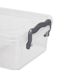 Контейнер для хранения 1,1л FORA прямоугольный с клипсами полипропилен 000000000001226266