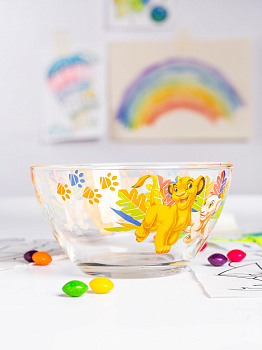 КОРОЛЬ ЛЕВ Салатник 13см ОСЗ Гладкий стекло 000000000001205451