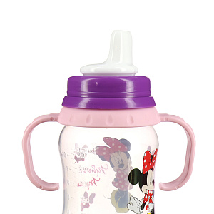 Бутылочка с соской от 6 месяцев Микки и Минни  Lubby&Disney baby, 250мл 000000000001135533
