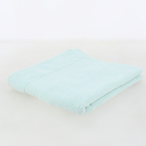 Полотенце махровое 60х100см LUCKY бордюр полосы зеленое 100% хлопок 000000000001208933