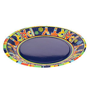 Набор одноразовых тарелок New Party Pap Star, 23 см, 10 шт. 000000000001142483