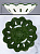 Фруктовница 28см ROSHIDON CERAMIK рисунок гравюра green керамика 000000000001209570