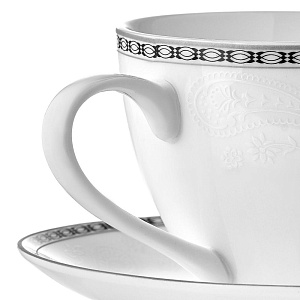 Пара чайная 315мл/14,5см ESPRADO Arista White костяной фарфор 000000000001186088