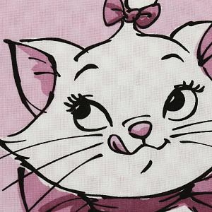 Комплект постельного белья 1,5сп Павлинка Кошка Мари с 1 нав 70х70см бязь 125гр/м2 100% хлопок 000000000001203578