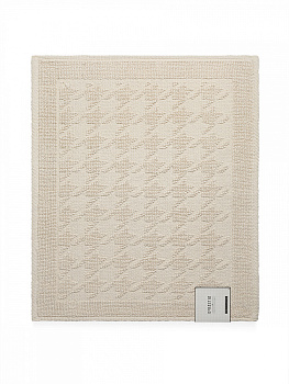 Коврик универсальный 50x60см DE'NASTIA Гусиные лапки букле молочный хлопок 000000000001228480