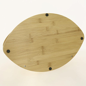 Хлебница OLAFF 44х28х20см основа, ручка -бамбук, крышка полистирол, подарочная упаковка.184-18002 000000000001201279