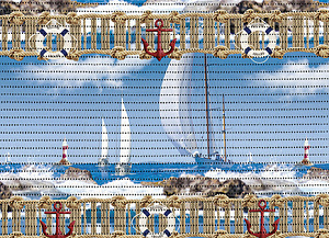Коврик для ванной V-Line, 65х90 см, ПВХ 000000000001058604