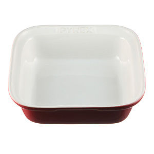Форма для запекания Impressions Pyrex, красно-белый, 24x24 см 000000000001094408