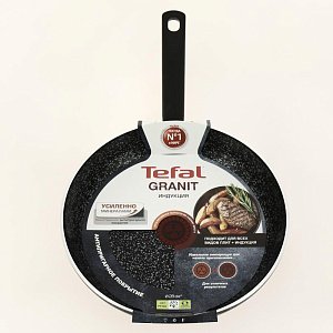 Сковорода 28см TEFAL Granit антипригарное покрытие алюминий 000000000001199332