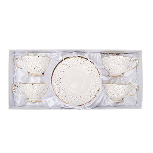 Набор чайный 8 предметов LAGARD (чашка 200мл-4шт/блюдце-4шт) фарфор SH08059 000000000001220537