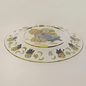 МИНЬОНЫ Тарелка десертная 19,6см ОСЗ Симпатия стекло 000000000001186723