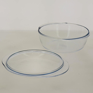 Кастрюля 3л 27см PYREX с крышкой стекло 000000000001097952