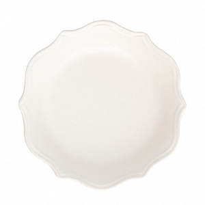 Тарелка суповая 22см 600мл DE'NASTIA Romeo кремовый матовый керамика 000000000001216758
