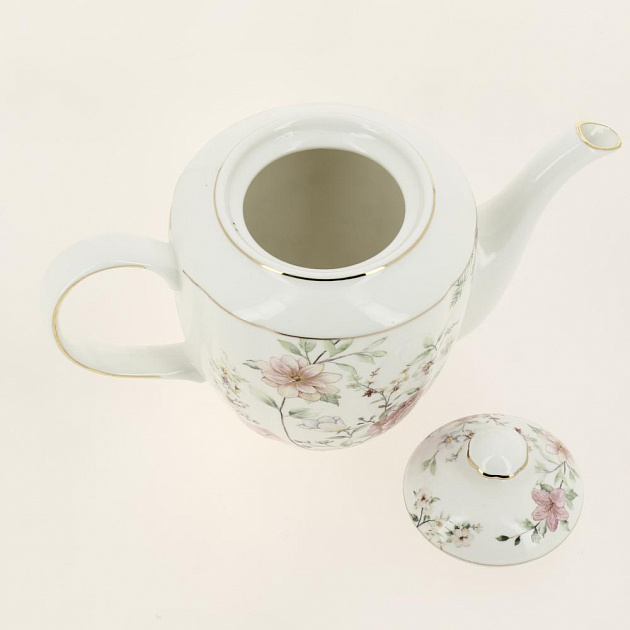 Набор чайный фарфор 13шт (6 чашек 250мл + 6 блюдец + чайник 1250мл) Эмма Balsford 178-43002 000000000001200559