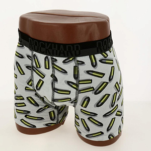 Трусы мужские Rockhard BOXERS L микс принтов 95%хлопок 5%эл 000000000001190386