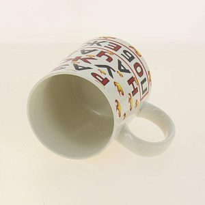 Кружка 350мл, NEW BONE CHINA, индивидуальная подарочная упаковка,ПОБЕЖДАЙ,170-08068 000000000001192711