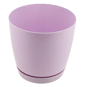 Горшок для цветов 2л h145мм D150мм GARDENPLAST ФРЕЗИЯ №1 лиловый пластик 000000000001207364