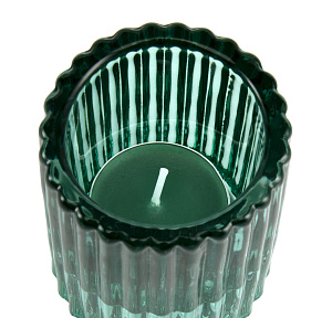 Подсвечник двухсторонний 5,5х7,5см стекло 000000000001216423