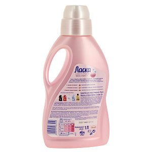 Средство для стирки Шерсть и шелк Ласка, 1л 000000000001022310