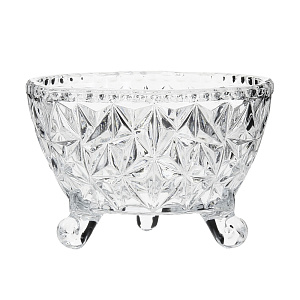 Ваза сервировочная D9,3 H5,7см п/уп гранение GB1648SJ-1 000000000001153748