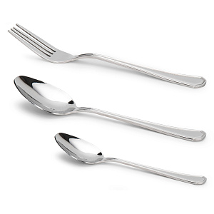 Набор столовых приборов 18 предметов SERVITTA Otis нержавеющая сталь 000000000001218834