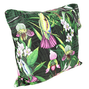 Комплект постельного белья Тропический Рай Павлина, 1.5 спальный, экоматин 000000000001160510