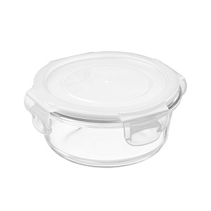 Контейнер 390мл 13,7х6,3см круглый боросиликатное стекло 000000000001220353