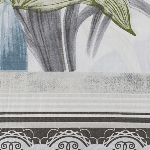 Комплект постельного белья 2-спальный ПОСУДА ЦЕНТР абстрак и лилии креп-жаткаПЭ 000000000001188943