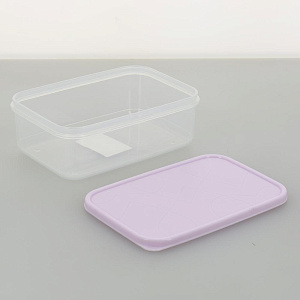 Емкость для хранения продуктов 1л Amore прямоугольная 8 марта Giaretti. Подходят для микроволновой печи. GR1850МР 000000000001195191