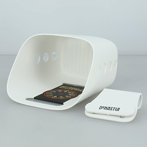 Контейнер для хранения подвесной размер-S 18,5х15,5х11,5см DE'NASTIA белый полипропилен 000000000001211573