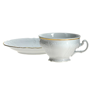 Чайная пара Отводка Золото Люкс Хауз, 15.5 см 000000000001065344