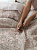 Комплект постельного белья Евро DE'NASTIA (50x70см-2шт/70x70см-2шт/под-200x220см/пр-230x260см) Магнолия бежевый/розовый жатый хлопок 000000000001221453