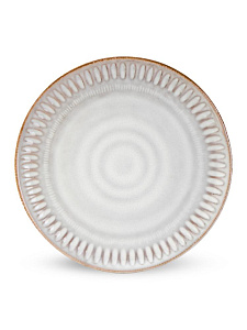 Тарелка десертная 20,5см серый керамика 000000000001228344