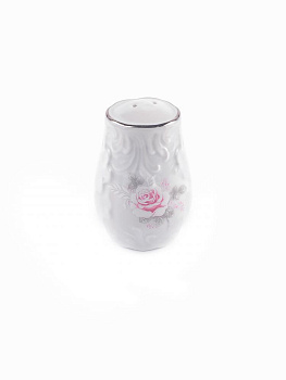 Сервиз столовый 24 предмета CMIELOW Рококо Бледная роза отводка платиной фарфор 000000000001214843